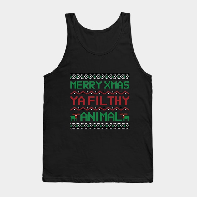 Merry xmas filthy animal, christmas 2020 gift,christmas shirt, holiday shirt, xmas gift,christmas present,Merry xmas shirt, Merry xmas, christmas 2020 shirt,christmas tee,merry christmas tee, xmas tee, merry xmas gift Tank Top by swaycoast